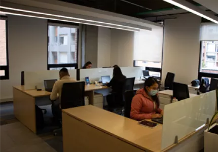 Modelo de trabajo híbrido Camacol Intranet