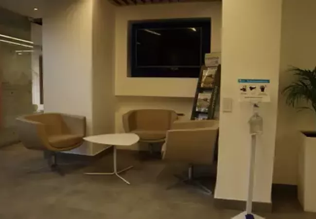 Recepción y salas de espera Camacol Intranet