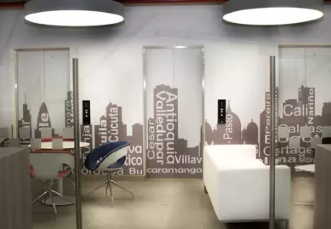 Recepción y salas de espera Camacol Intranet